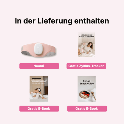 Noomi gegen Periodenschmerzen